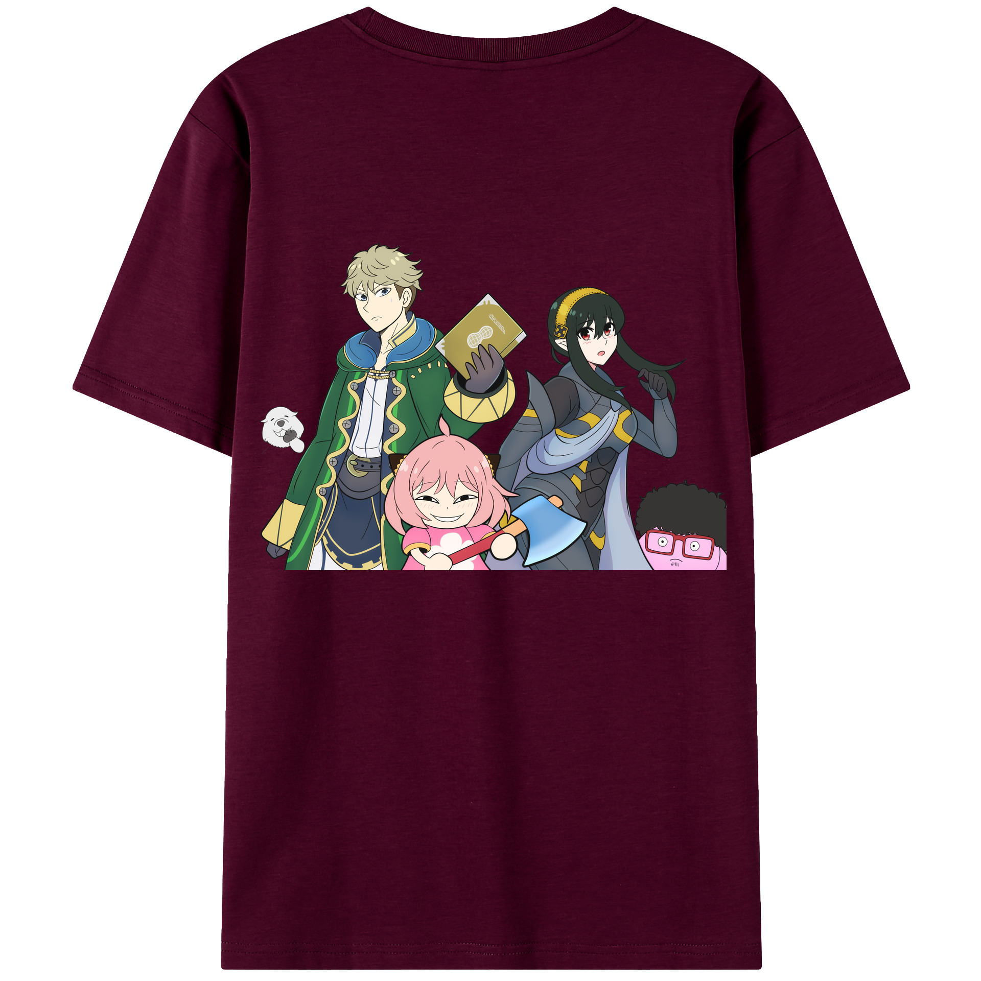（画像用） SPY×FAMILY间谍家家酒 レディース半袖Tシャツ(バックプリント)